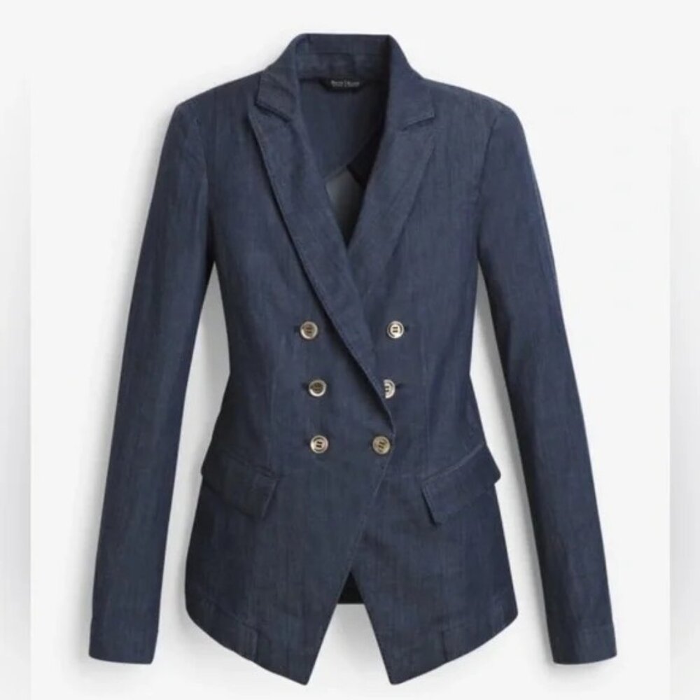 WHBM Denim Blazer - More Casual Than This Photo!